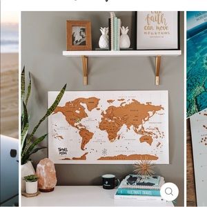 Travel More World Scratch Map